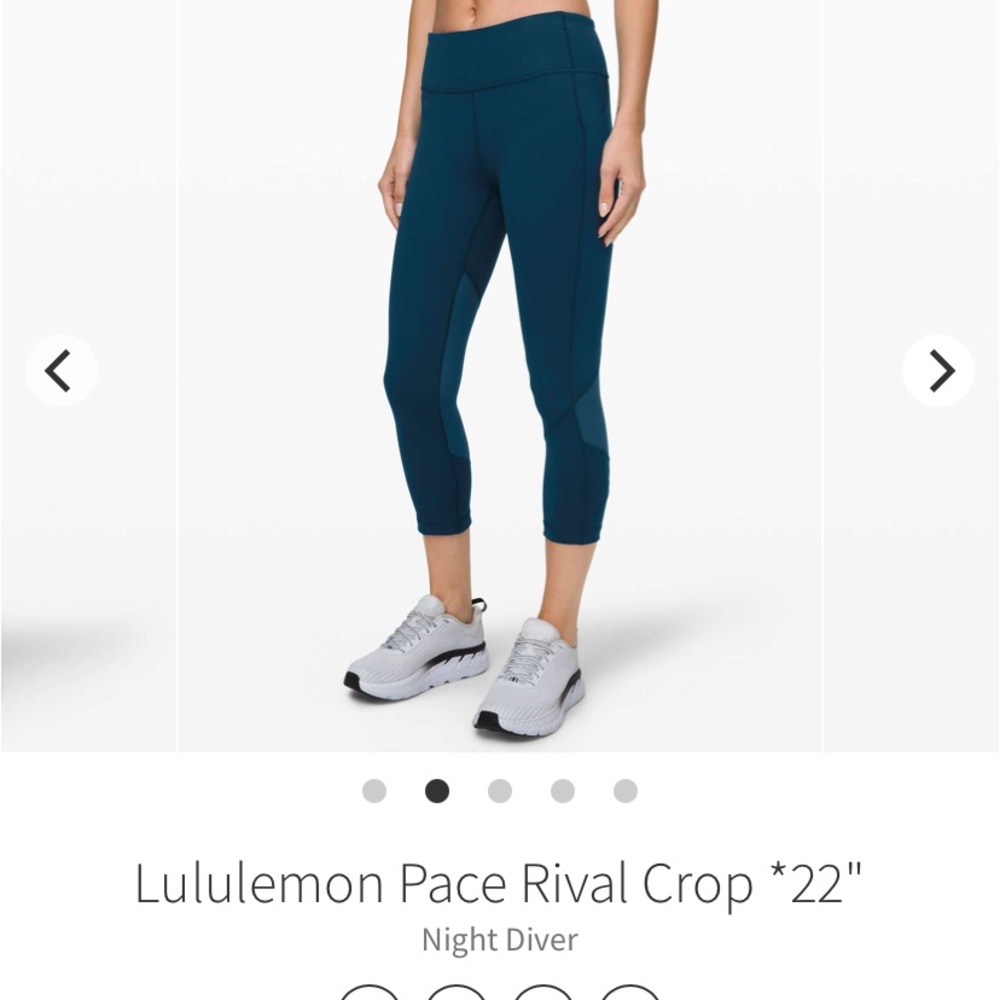 Lululemon Pace Rival Crop
